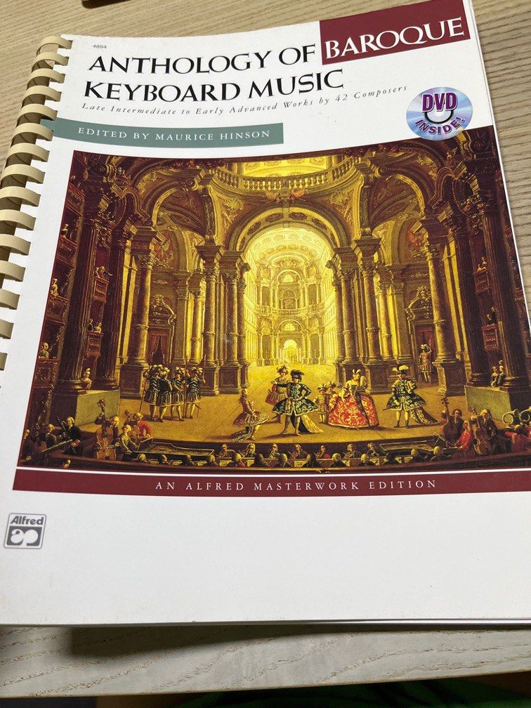 Anthology of Baroque keyboard music, Hobbies & Toys, Music & Media ...