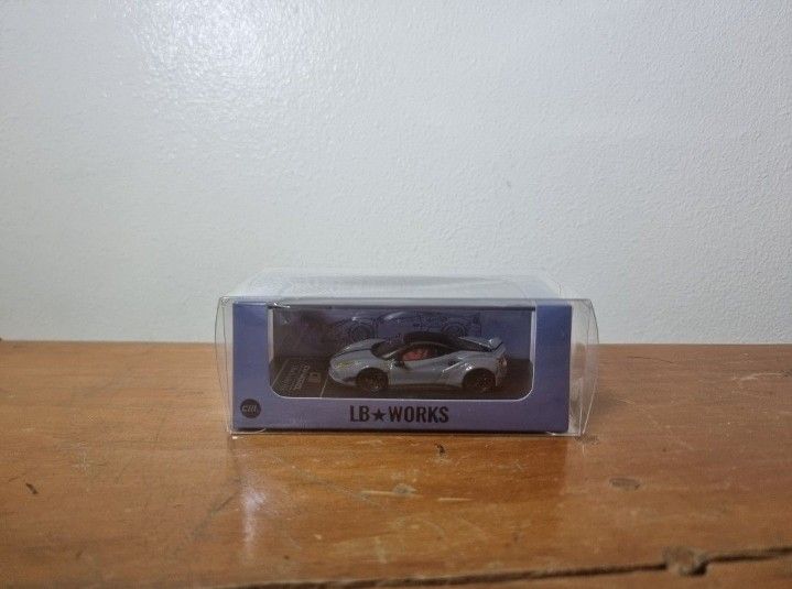CM MODEL Ferrari LBWK 488 (gray) with protector (Category: Vehicle & Diecast Models) located in Marikina City. Submitted by mcfly2015 (Listing ID 1390181790, Image 1). Description: GREAT ADDITION TO YOUR MINI CAR COLLECTION *Model Brand : CM MODEL (LB488) *Scale: 1:64 *Material: Diecast, Plastic, Rubber *Condition:Sealed, New (with protector).