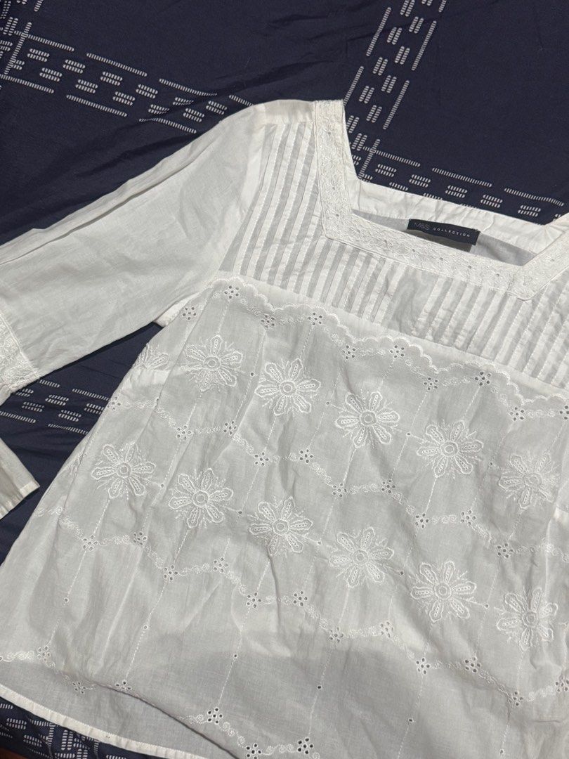Coquette, Y2K, Boho, Lace Top |Marks & Spencer (Category: Blouses) located in Cavite. Submitted by luisascloset_ (Listing ID 1390061139, Image 1). Description: .