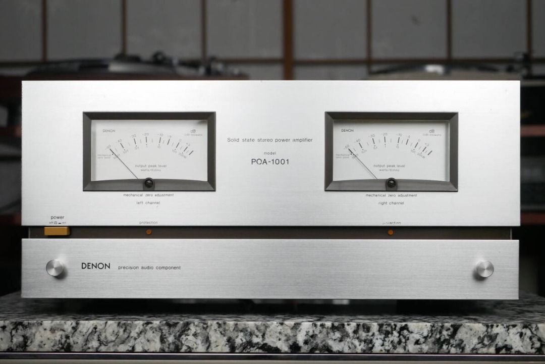 その他 DENON POA-1001 Denon POA-1001 Vintage Stereo Power Amplifier, Audio, Soundbars