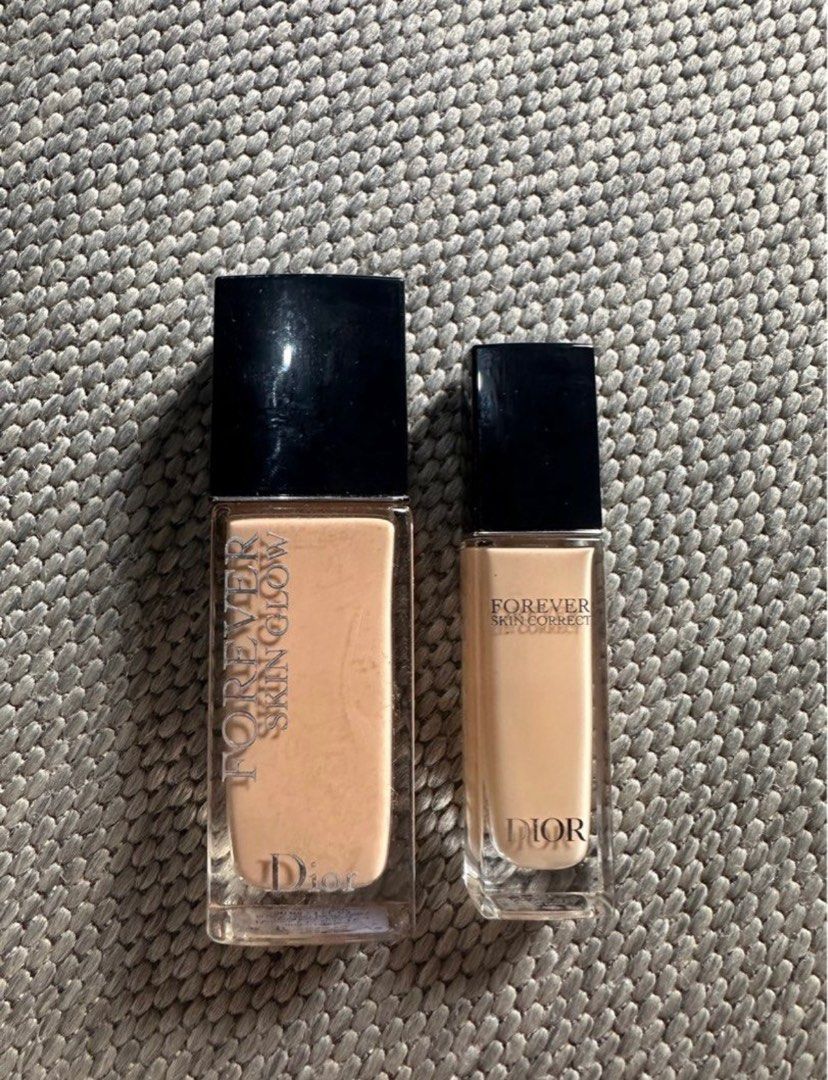 DIOR Foundation Concealer Bundle or Per Piece (Category: Makeup) located in Bacoor. Submitted by dunkinpanini (Listing ID 1390166630, Image 1). Description: TAKE BOTH ₱3000 Shades already specified in the photos, please check. Can also take per piece: Concealer ₱1500 Foundation ₱2000 ✨ OR Take both ₱3000 .