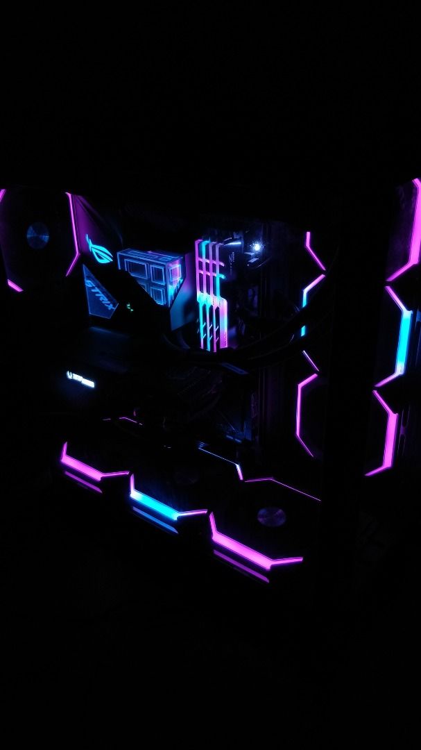 Gaming PC for Sale (Category: Desktops) located in Caloocan City. Submitted by luckystorm_1111 (Listing ID 1390136493, Image 1). Description: For sale gaming PC. Offer lang. Please research first for the price of the parts. Thanks! CPU: Ryzen 9 5900x GPU: ZOTAC GAMING RTX 3060ti PSU: Seasonic FOCUS GX 750w MOBO: ASUS ROG STRIX x570-f SSD: Samsung 980 Pro 1TB SSD: WD SN850 M.2 MVME 1TB RAM: G SKILL Trident NEO 4x16GB 3600mhz AIO COOLER: Deepcool L