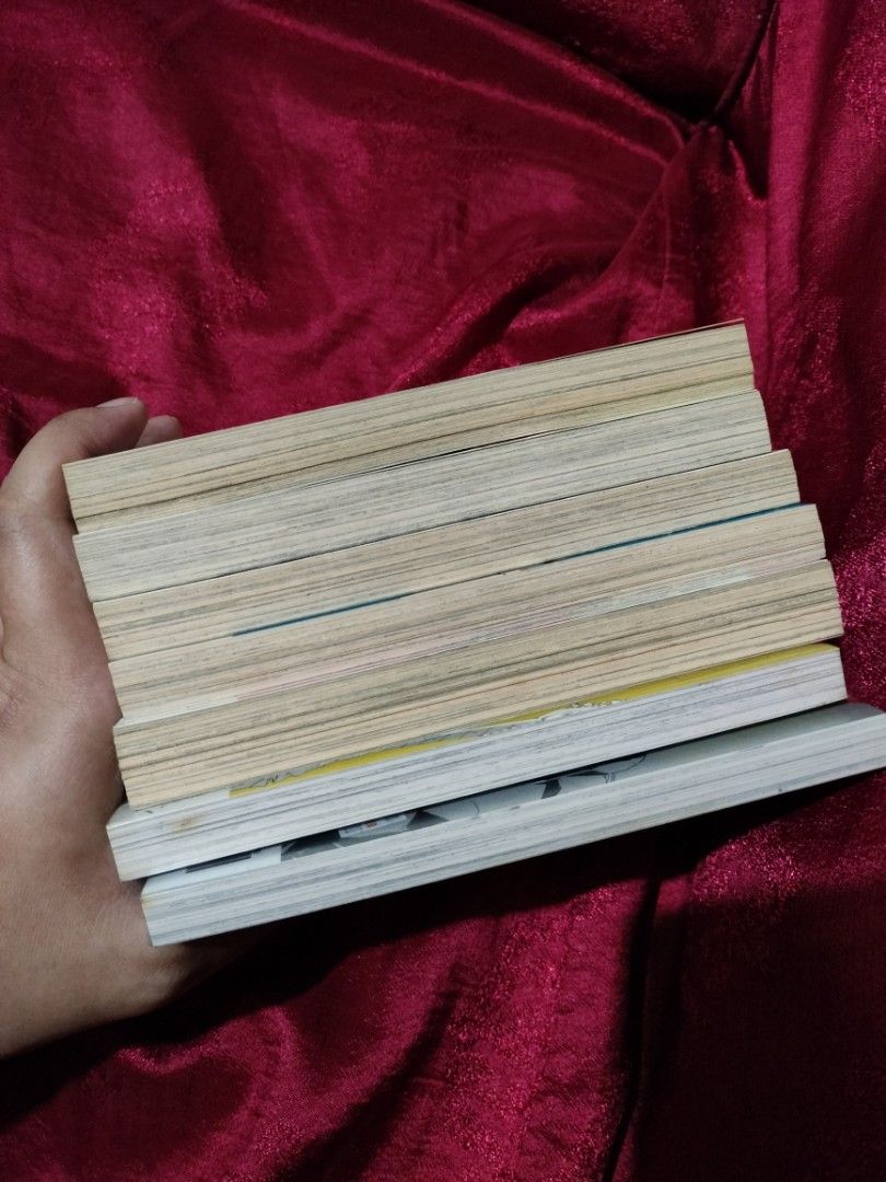 Given 1-7 (Natsuki Kizu) (Category: Comics & Manga) located in Paranaque City. Submitted by _libryan (Listing ID 1390102965, Image 3). Description: Sold as a set only. Volumes 1-5 have visible foxing. Volumes 6-7 are sealed and unopened since purchase. All have minimal shelf wear. Payment first via GCash. Delivery via Grab, Lalamove, GGX, or LBC COP. SF will be shouldered by the buyer. . . . Preloved Books Literature BL Manga Yaoi.