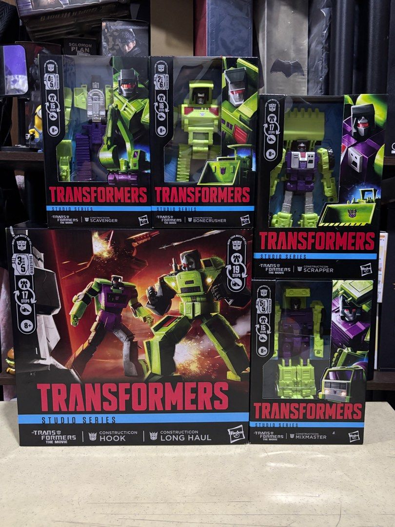 Hasbro Transformers Studio Series Constructicons (aka Devastator) (Category: Action & Battle Toys) located in Bacoor. Submitted by thetigerboyztoys (Listing ID 1390191695, Image 1). Description: Authentic. On-Hand. Transformers Studio Series Constructicons aka Devastator - 14000 ALL SEALED! - BPI or Gcash payments only. - Molino 3, Bacoor, Cavite area/Alabang Muntinlupa Area - No Trades. Last Price. - LBC/JRS/Grab/Lalamove Thanks!.
