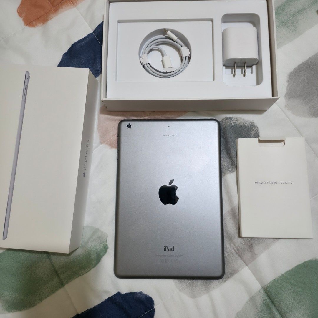 Ipad Mini 2 Black 32gb Complete Set ONHAND wifi Ready (Category: iPad) located in Manila. Submitted by APPLEGOALS (Listing ID 1390218709, Image 3). Description: Manila area 📍 Available for Pick up or Lalamove Cash on delivery nationwide Complete packaging with Set of Charger 90-95% smoothness Pang Study Pang youtube ng kids For Social media purposes For Light Games Gagamitin na lang po Guaranteed Smooth Ipad Mini 😉.