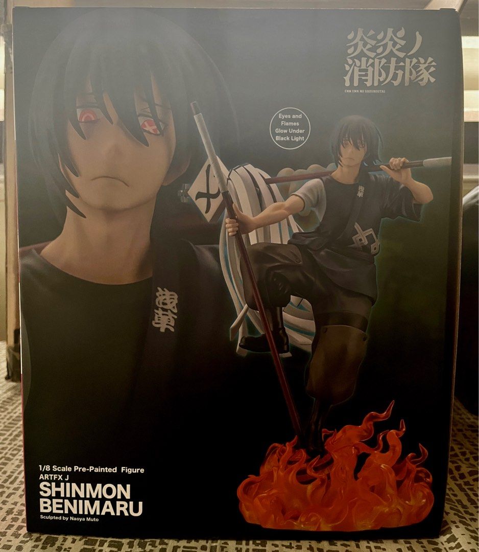(Kotobukiya) ARTFX J - Fire Force Shinmon Benimaru (Category: Figurines & Statues) located in Davao. Submitted by 0411carts (Listing ID 1390151884, Image 1). Description: Still sealed Rfs: supposed to be a gift, but things happened :’) .