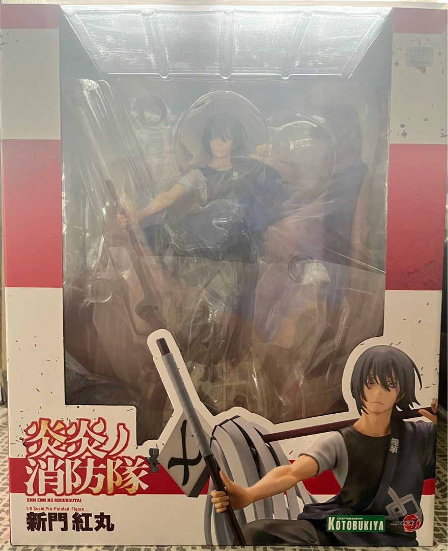 (Kotobukiya) ARTFX J - Fire Force Shinmon Benimaru (Category: Figurines & Statues) located in Davao. Submitted by 0411carts (Listing ID 1390151884, Image 2). Description: Still sealed Rfs: supposed to be a gift, but things happened :’) .