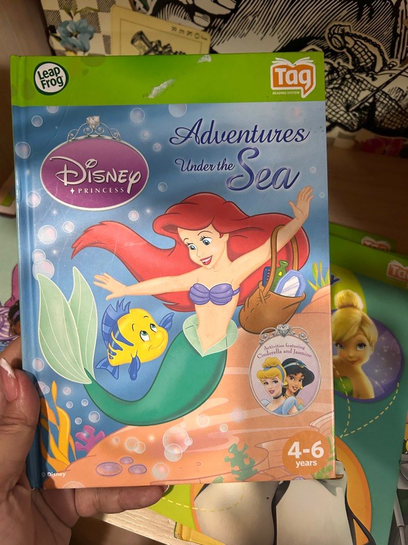 Leapfrog TAG story books (Category: Children's Books) located in Ibaan. Submitted by pathyfindsph (Listing ID 1390175123, Image 2). Description: 6 pcs books for php 350.