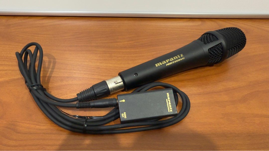 Marantz Professional M4U USB Computer Microphone (Category: Microphones) located in Binangonan. Submitted by c_r_i_s (Listing ID 1390038487, Image 3). Description: Marantz Professional M4U USB Computer Microphone An electret condenser microphone system designed to be used with a personal computer. The system incorporates a USB A/D converter with a headphone output so the user can monitor the microphone pickup in real time without latency. Perfect