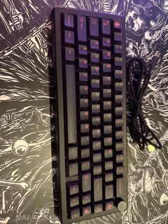 Keydous NJ80 75% Hot swappable Mechanical keyboard Tri mode RGB GMMK ...