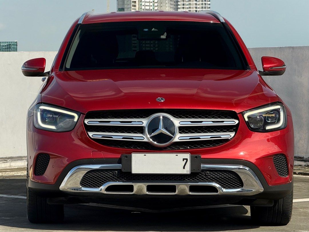 Mercedes-Benz GLC200 (A) (Category: Used Cars) located in Pasig City. Submitted by gtautoph (Listing ID 1390034748, Image 3). Description: ⬛️🟥🟨 FOR SALE 🟨🟥⬛️ 2021 Mercedes Benz GLC200 Facelift 16k Kilometers ONLY Burmester Audio System Apple Carplay & Android Auto 9G-Tronic 9-speed Automatic 2.0-liter Turbocharged Stepboards LED Intelligent Lighting Special Color (indent order) Hyacinth Red Power Sport Seats with memory LCD Instrument Cluster