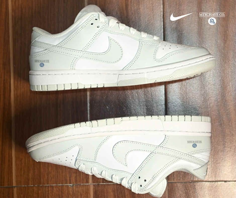 NIKE DUNK LOW WHITE & GRAY (Category: Sneakers) located in Manila. Submitted by refuncionc98463 (Listing ID 1390164557, Image 2). Description: Before 5,500 ❌ Now 3,600 only! ✅.