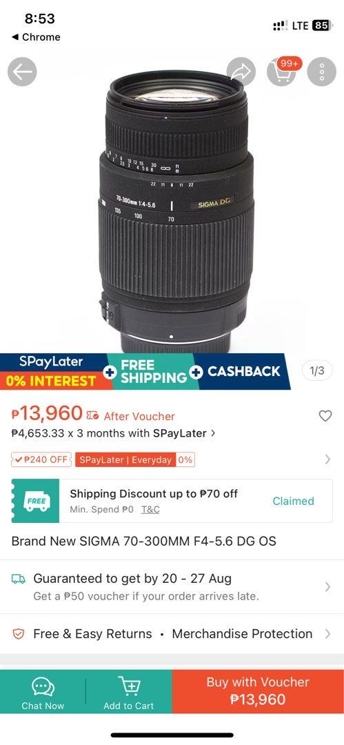 Nikon D7000 Camera Set (Category: Cameras) located in Taytay. Submitted by mjbfts (Listing ID 1390068402, Image 3). Description: ‼️TAKE-ALL FOR 18,000‼️ Inclusions: Take All Bundle – Photography Gear • Nikon D7000 – Reliable DSLR body, great for both beginners and enthusiasts. • Sigma 70-300mm F4-5.6 DG OS – Versatile telephoto zoom lens with optical stabilization, perfect for sports and wildlife shots. • Viltrox Speedlite Flash – Powerful extern