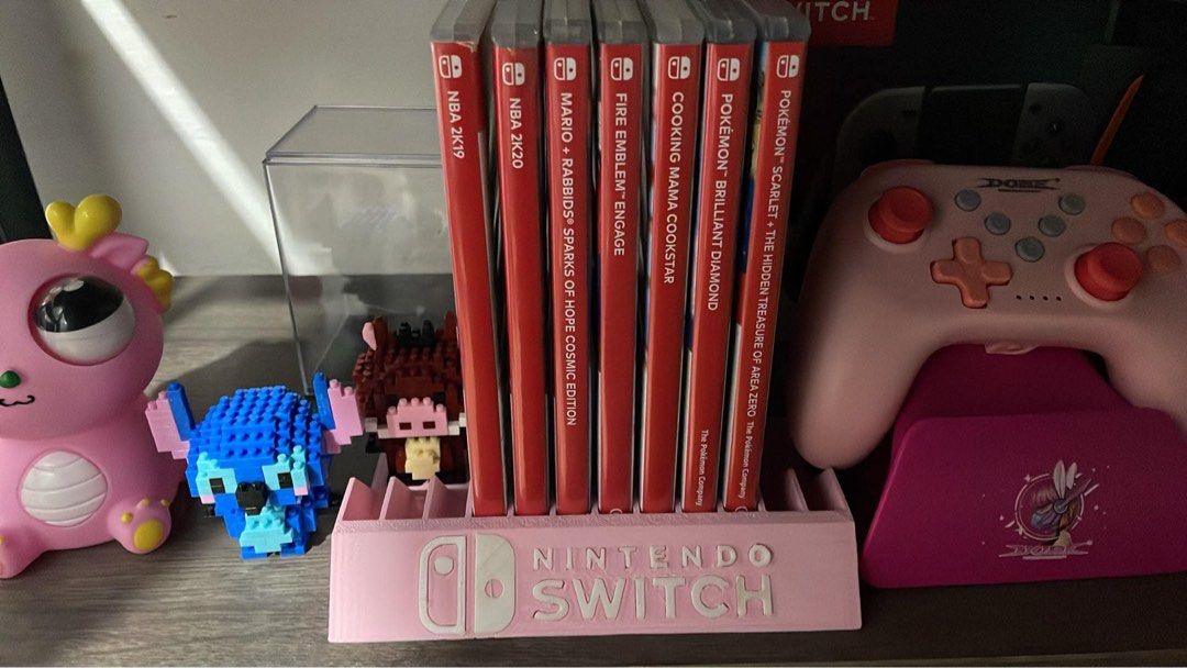 NINTENDO SWITCH GAMES (Category: Nintendo) located in Manila. Submitted by eljrementilla (Listing ID 1390086029, Image 1). Description: Pokemon scarlet area zero- 2600 (SOLD) Cooking Mama- 1200 Kirby and the Forgotten Land-1700 (SOLD) Pokemon Brilliant Diamond-1500 Fire Emblem Engage 1500 Mario rabbids 800 Nba 2k19 and 2k20- 700 Super Mario Bros Deluxe-1800.
