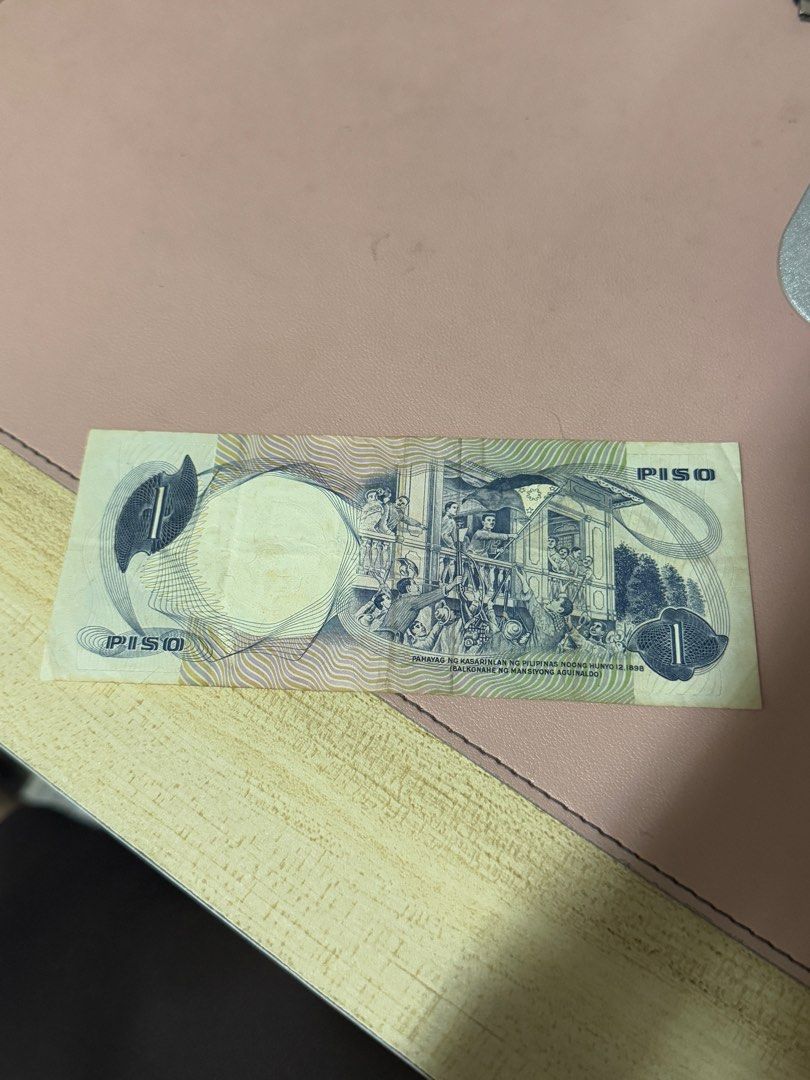 Old Piso Bill Philippine Peso (Category: Currency) located in Manila. Submitted by thriftchic__ (Listing ID 1390169419, Image 2). Description: Send your offer.