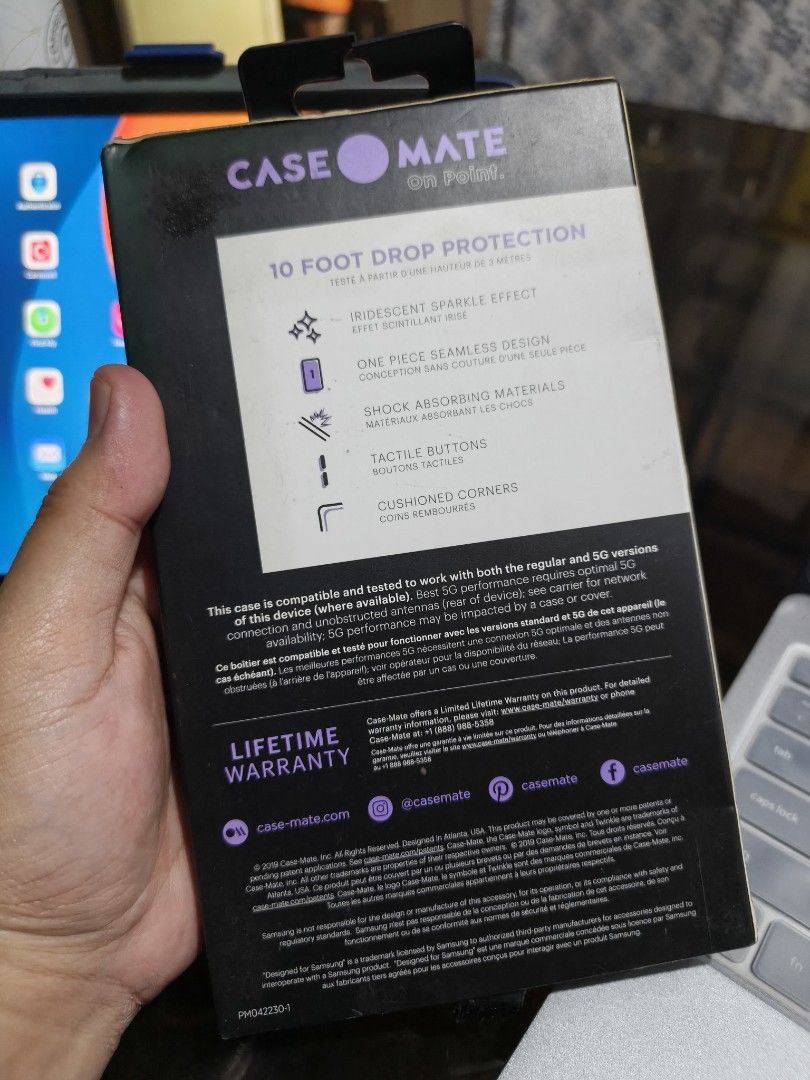 Original Case Mate for Samsung Galaxy S20 (Category: Cases & Sleeves) located in Mandaluyong City. Submitted by coco_martini (Listing ID 1390059723, Image 2). Description: Original Case Mate for Samsung Galaxy S20.