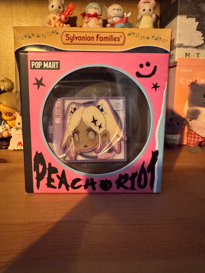 POP MART PEACH RIOT Pin, Hobbies & Toys, Toys & Games on Carousell
