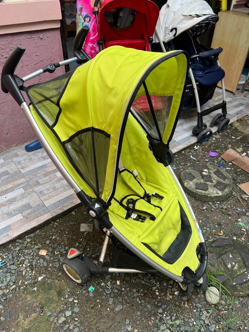 Quinny Zapp (Category: Strollers) located in Imus. Submitted by labella.mnl (Listing ID 1390119815, Image 1). Description: FIXED PRICE NO FLAWS OK FOR TRAVELING OK UP TO TODDLER 25KG WEIGHT HEAVY DUTY.