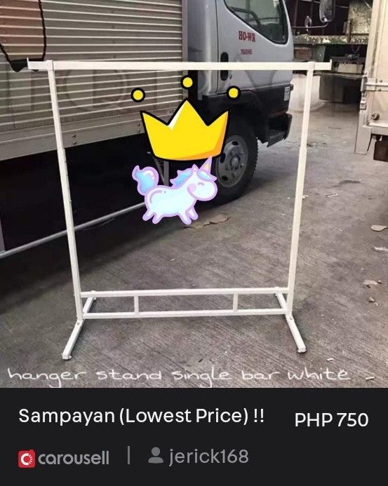 SALE !! Sampayan (Best Item) (Category: Outdoor Furniture) located in Taguig. Submitted by jerick168 (Listing ID 1390047023, Image 1). Description: SALE !! ( May bawas pah WS) MATIBAY,MAGANDA AT QUALITY 💯 AVAILABLE COLORS: 🙋 750 only !! Limited Time Offer ⚪ White ⚫ Black 850 only !! Limited Time Offer 🪨 Stainless (Out Of Stocks) ☑️ ONHAND ITEMS (order NOW DELIVER LATER) ☑️ CASH ON DELIVER PEDE VIA LALAMOVE ☑️ MABAIT MADALI KAUSAP 🥰 📍LOCATION