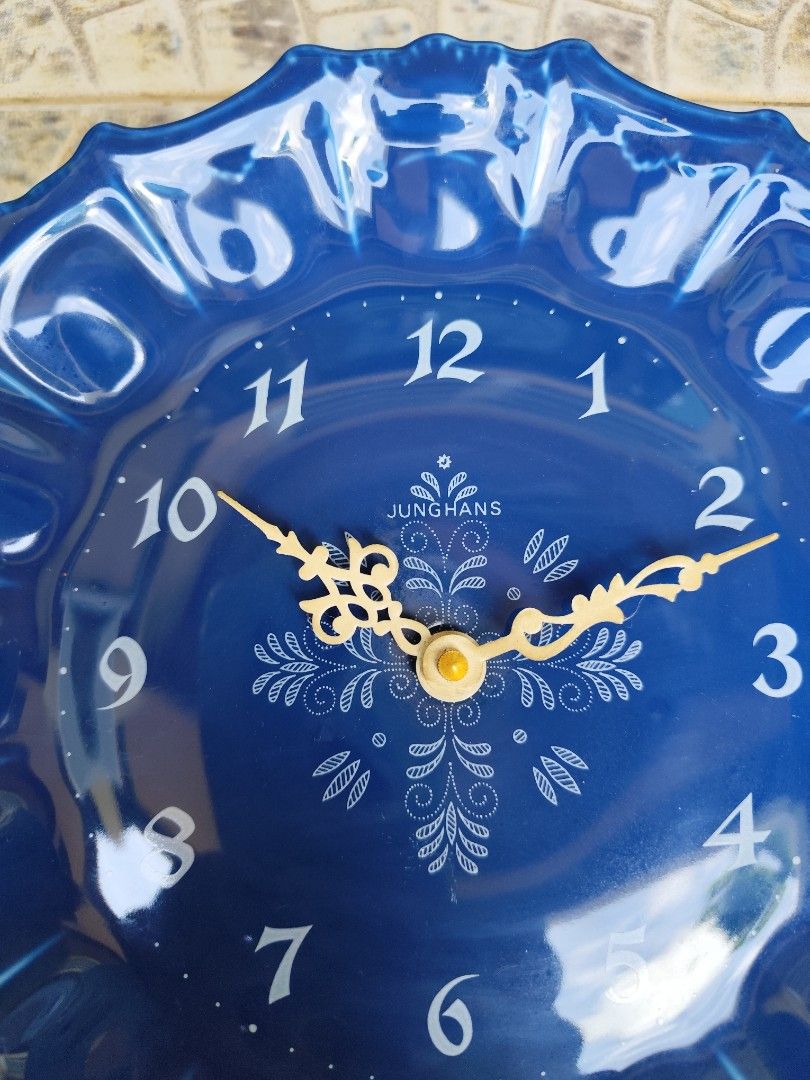 Very Rare Junghans Wall Clock (Category: Clocks) located in Davao. Submitted by papa1919 (Listing ID 1390125201, Image 2). Description: No chips or cracks or creasing. Has its original Germany quartz mechanism..