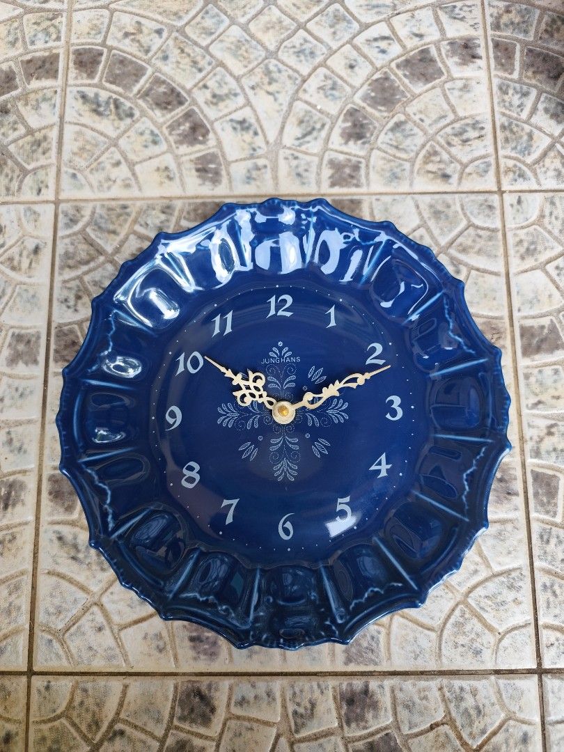 Very Rare Junghans Wall Clock (Category: Clocks) located in Davao. Submitted by papa1919 (Listing ID 1390125201, Image 1). Description: No chips or cracks or creasing. Has its original Germany quartz mechanism..