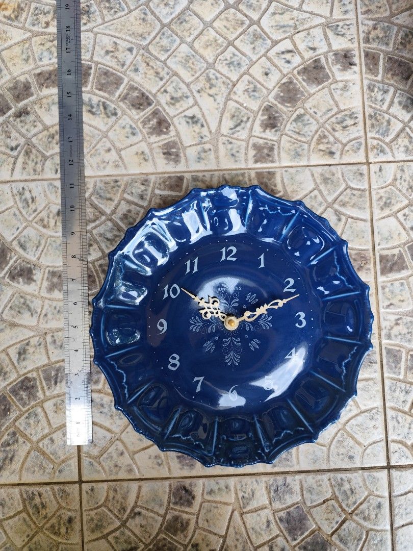 Very Rare Junghans Wall Clock (Category: Clocks) located in Davao. Submitted by papa1919 (Listing ID 1390125201, Image 3). Description: No chips or cracks or creasing. Has its original Germany quartz mechanism..