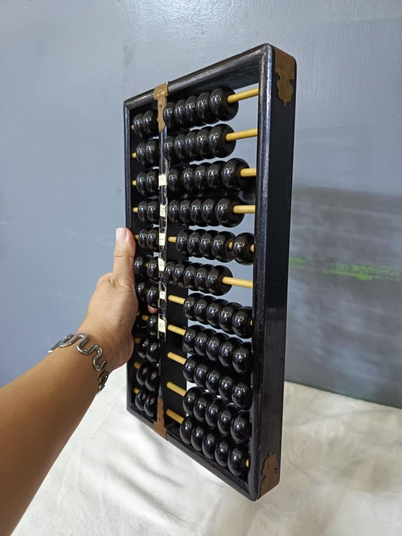Abacus Wood Preloved (Category: Educational & Learning Toys) located in Baguio. Submitted by boxmania (Listing ID 1391915171, Image 3). Description: preloved From HK Ukay Box/ JapSur/Auc What you see is what you get No return, no exchange (random item po nakukuha ng seller sa box) Seller Location: Baguio City MOD: Flash MOP: GCash Shipping fee will be charged to the buyer. Payment first before shipping.