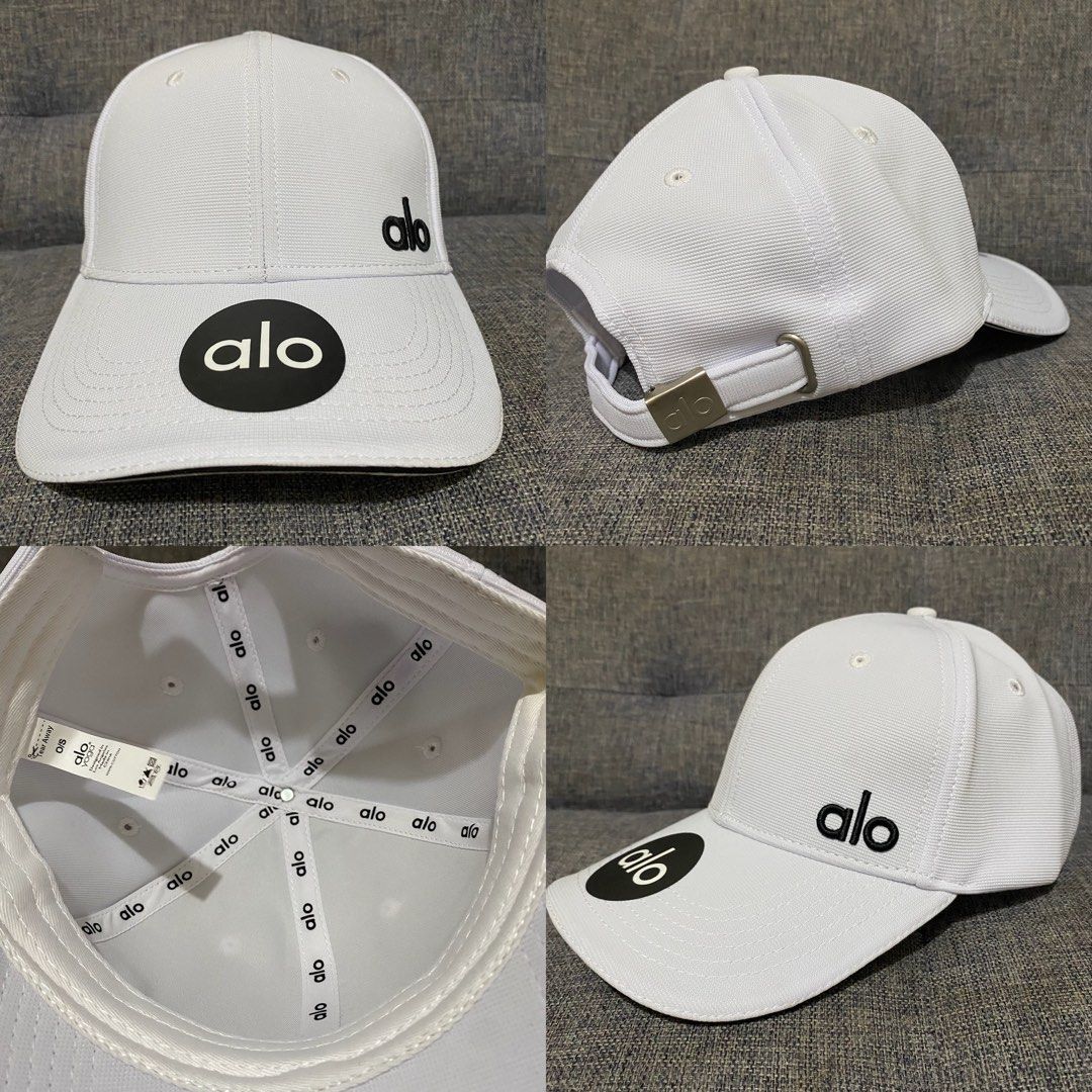 ALO YOGA WHITE PERFORMANCE CAP (Category: Caps & Hats) located in Antipolo. Submitted by JPtrendshop (Listing ID 1391865654, Image 1). Description: .