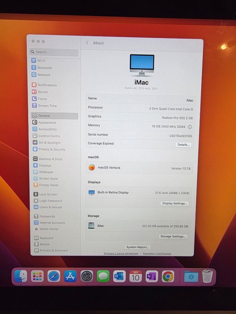 iMac 21.5 4K (2017) + Apple Keyboard & Mouse63699138406402111