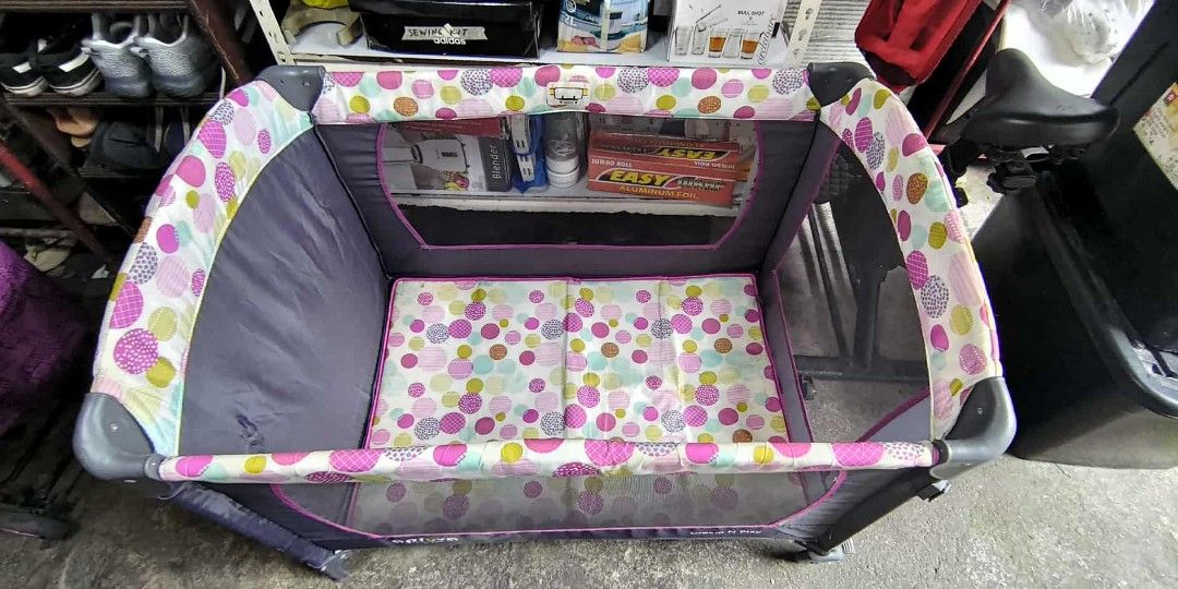APRUVA CRIB (Category: Cots & Cribs) located in Manila. Submitted by shelleyman49435 (Listing ID 1391800893, Image 1). Description: AS IS🩷 MAY PUNIT LNG SA ILALIM PERO MAY BOARD PA NAMAN PANG SUPPORT 🩷.