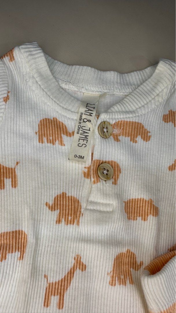 Bodysuit / Onesies and Shorts (Category: Babies & Kids Fashion) located in Quezon City. Submitted by declutteringmj (Listing ID 1391897040, Image 3). Description: .