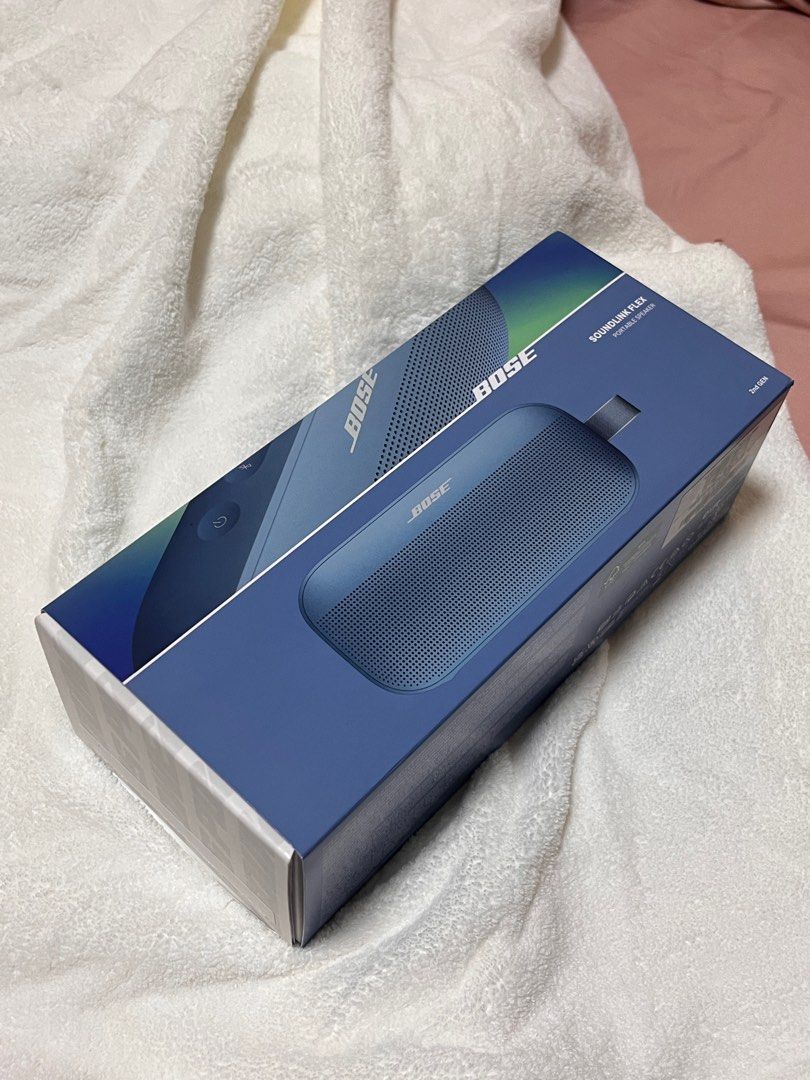 Bose soundlink Flex Ⅱ 二代藍芽喇叭（暮色藍）, 耳機及錄音音訊設備, 音樂播放裝置MP3及CD 播放器在旋轉拍賣