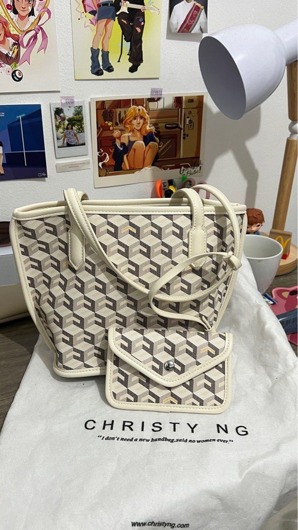 Christy Ng Russo Mini Tote Bag (Category: Luxury Bags & Wallets) located in Pasig City. Submitted by maglisel (Listing ID 1391853779, Image 1). Description: .