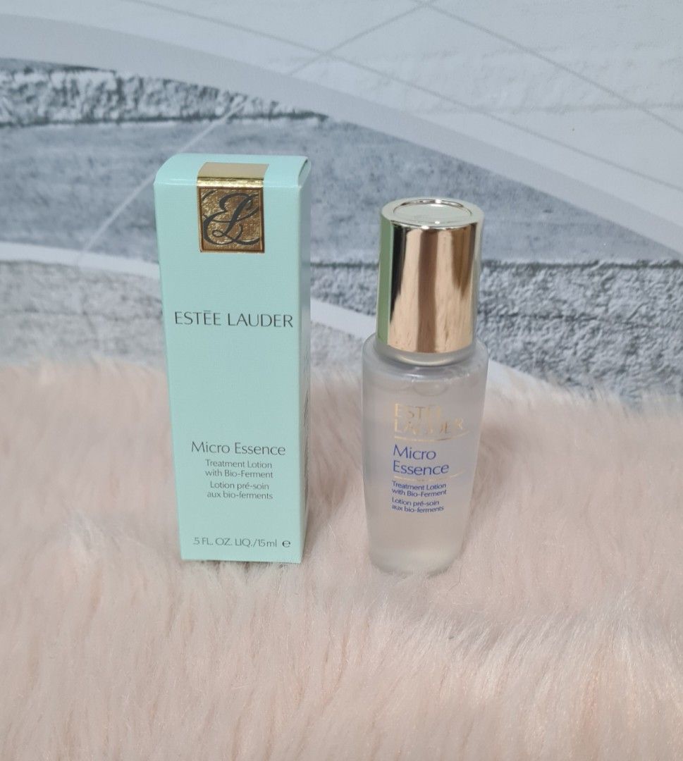 Estee Lauder Microessence Treatment Lotion 15ml (Category: Face Care) located in Lumban. Submitted by xtnsale (Listing ID 1391862478, Image 1). Description: Brand new.