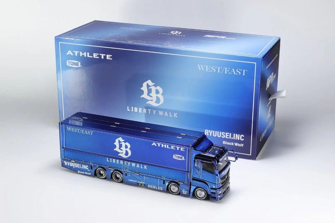 GCD 1:64合金模型,LBWK三菱Mitsubishi雙授權產品。LB-TRUCKS Fuso Super Great,第三批2025佛山 ...