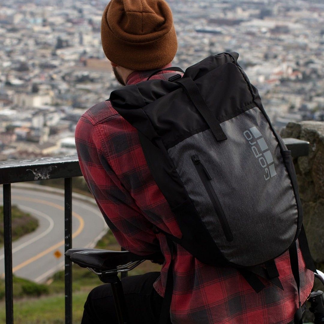 GoPro Stash Rolltop Backpack Bag, Men's Fashion, Bags, Backpacks on ...