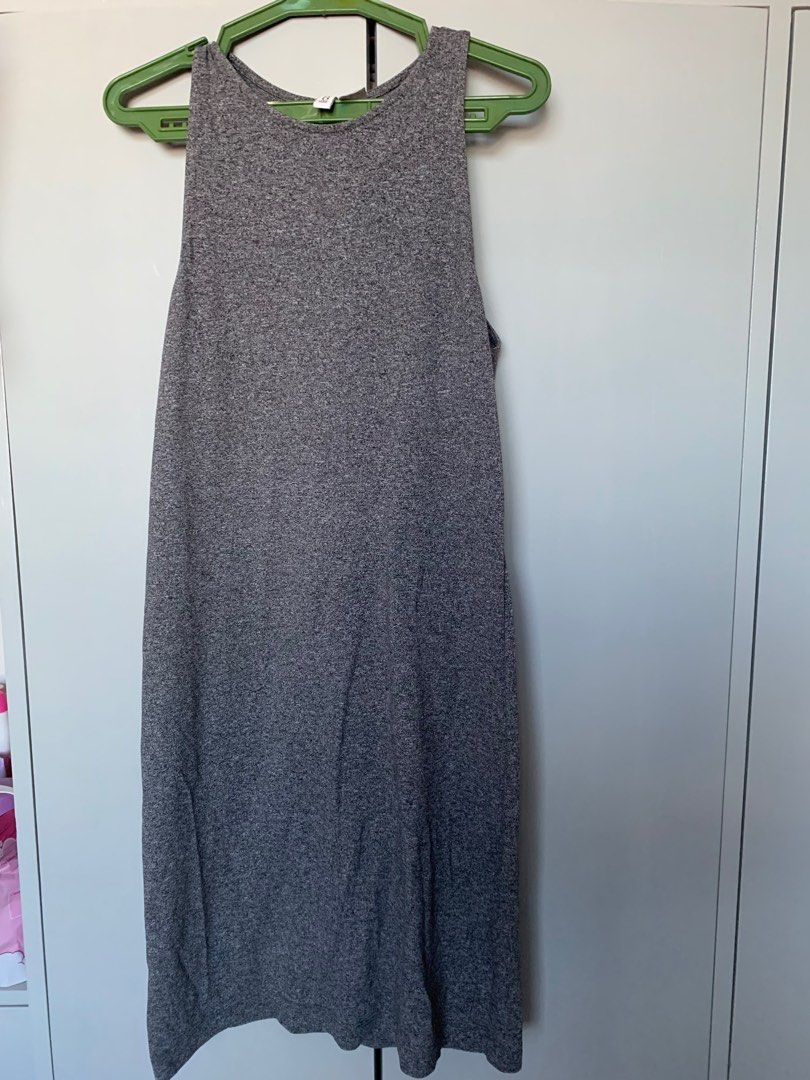 H&M Grey Sleeveless Dress (Category: Dresses) located in Biliran. Submitted by wekeepitcircular (Listing ID 1391772335, Image 2). Description: No major flaws seen.Letting go cheap..