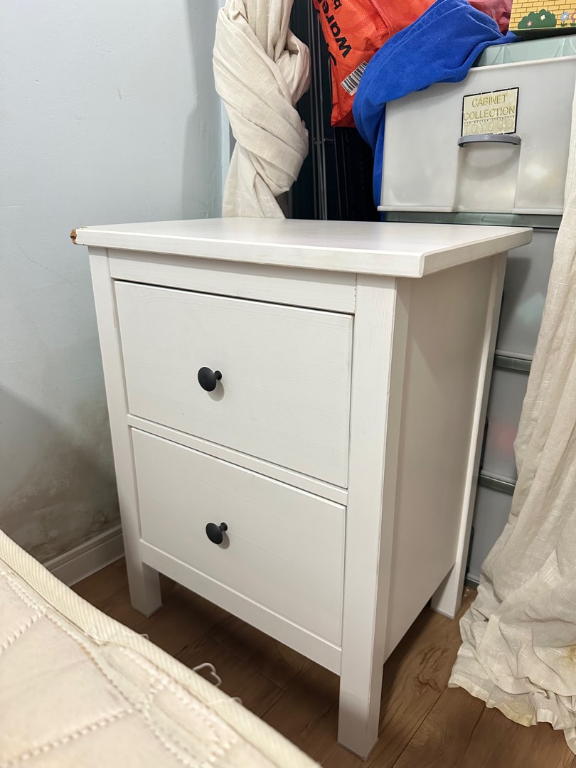 IKEA HEMNES, Drawers, bedside table (DISCONTINUED), Furniture & Home ...