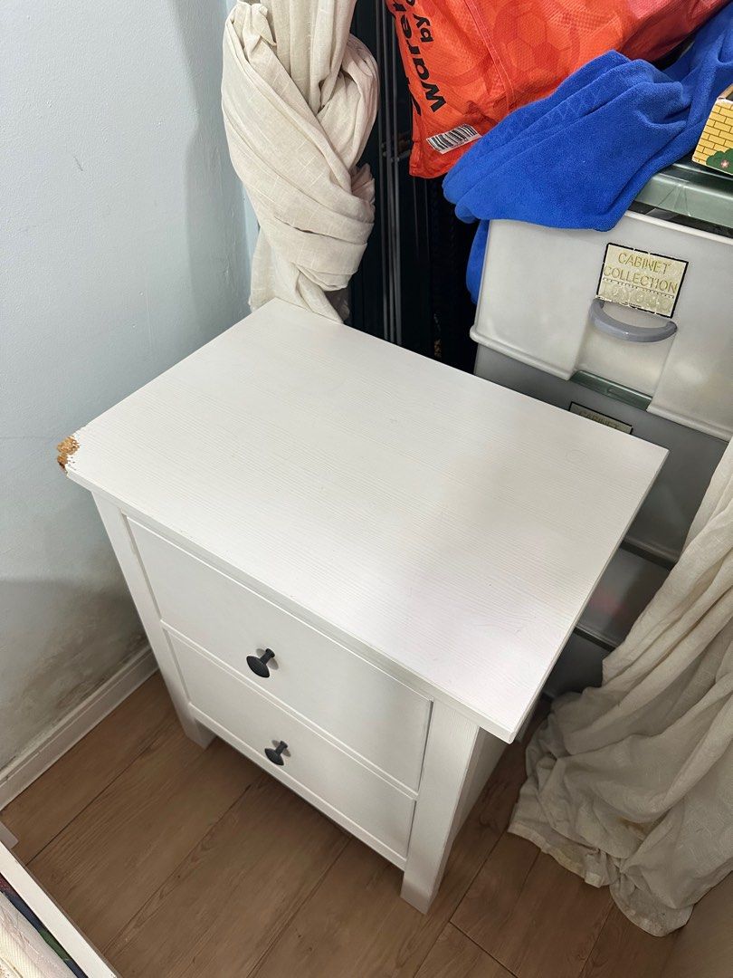 IKEA HEMNES, Drawers, bedside table (DISCONTINUED), Furniture & Home ...