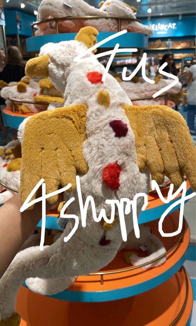 つる ジェリーキャット Opalite Dragon ロンドン限定 需訂🇬🇧Jellycat