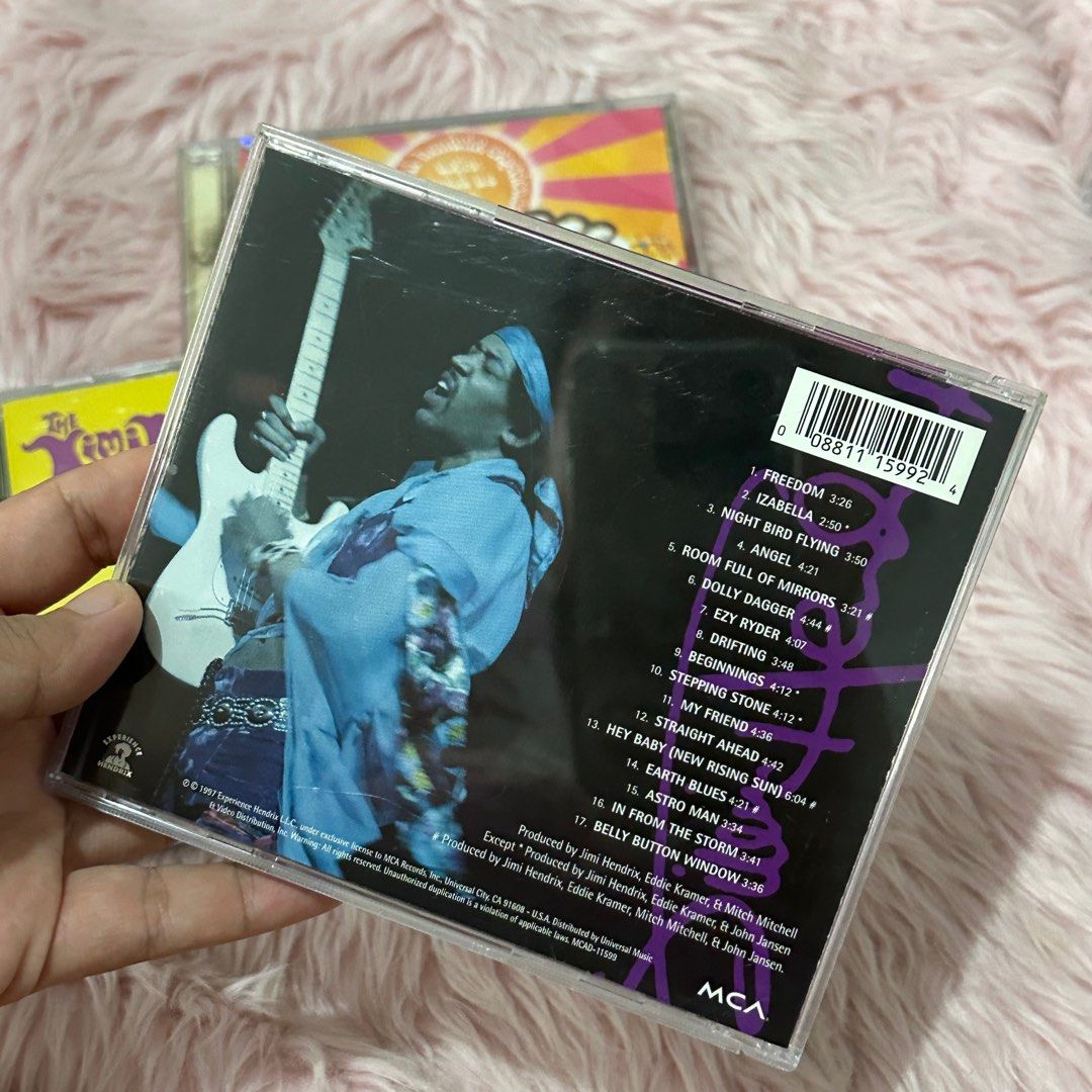 Jimi Hendrix Set : The Jimi Hendrix Experience, Axis & First Rays (Category: CDs & DVDs) located in Las Pinas. Submitted by thestylecapital (Listing ID 1391851054, Image 2). Description: ✨ FACTORY SEALED - Axis: Bold As Love Untested. Brand new. ✅ Tested on a PC and confirmed to be working! — The Jimi Hendrix Experience & First Rays ^ both in good condition, CDs little to no scratches We’re decluttering and letting this go. Please review the post