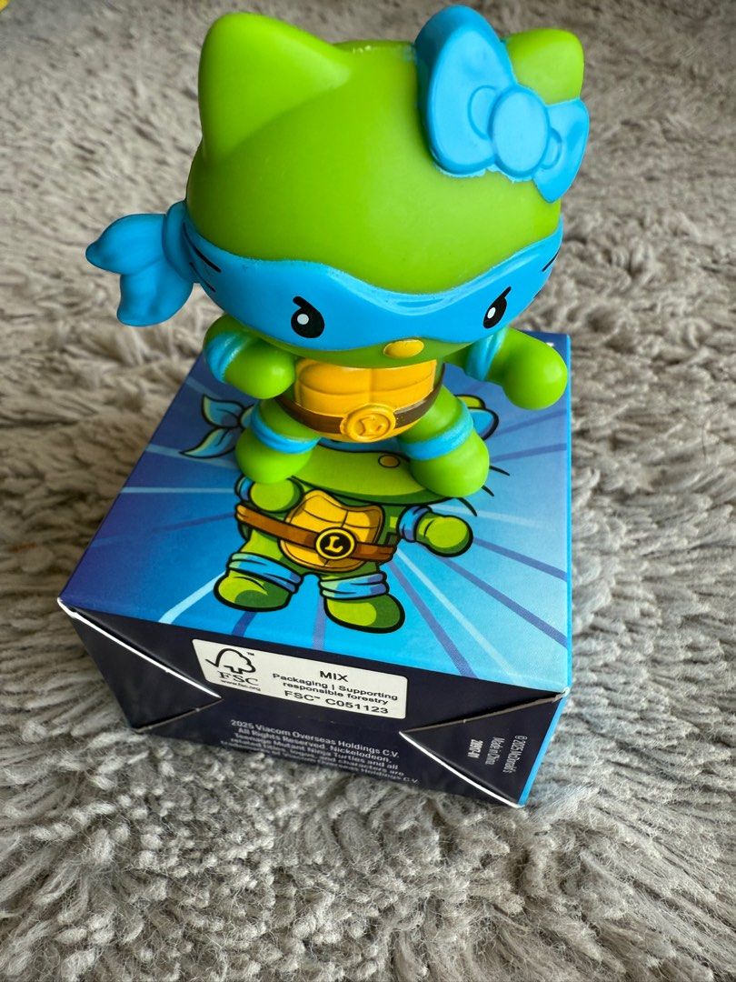 Mcdo Happy Meal TMNT x Sanrio Hello Kitty (Category: Character Goods) located in San Juan City. Submitted by knickscorner (Listing ID 1391924861, Image 1). Description: .