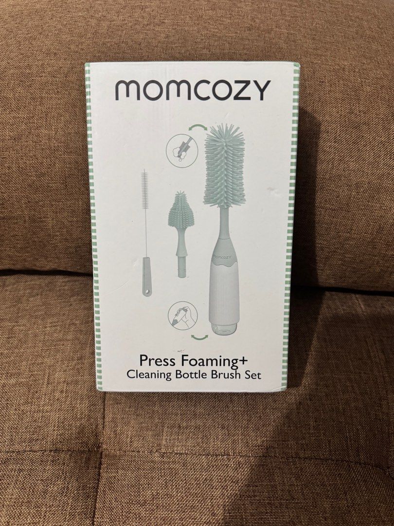 Momcozy Press Foaming Cleaning Bottle Set (Category: Breastfeeding & Bottle Feeding) located in Paranaque City. Submitted by crystelleftm (Listing ID 1391895074, Image 2). Description: .