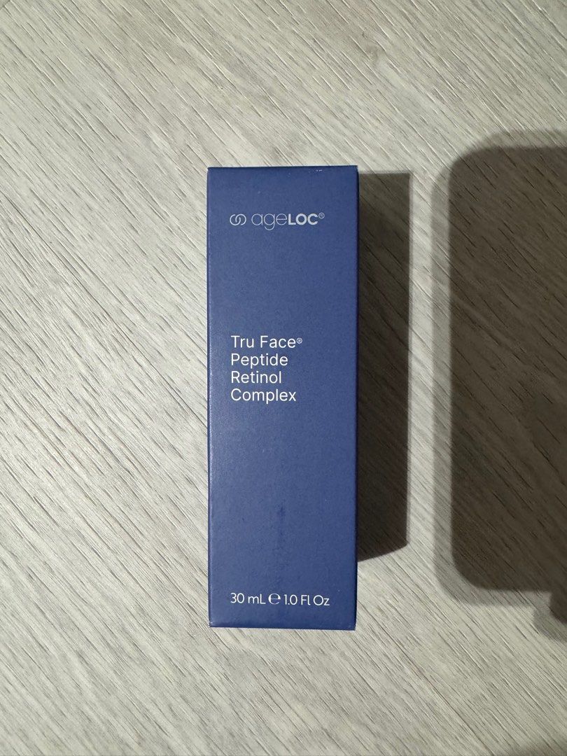Nu Skin ageLOC Tru Face Peptide Retinol Complex (Category: Face Care) located in Singapore. Submitted by n.fzh_ (Listing ID 1391857261, Image 1). Description: - Retail price $137 - Expiration date: 11/2026 .