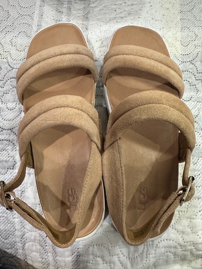 Original UGG sandals (Category: Sandals) located in Pasig City. Submitted by sandy120913 (Listing ID 1391804575, Image 1). Description: UGG sandals size 8.