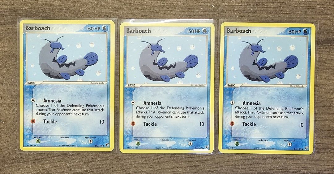 barboach pokemon card PSA 9 BARBOACH/WHISCASH
