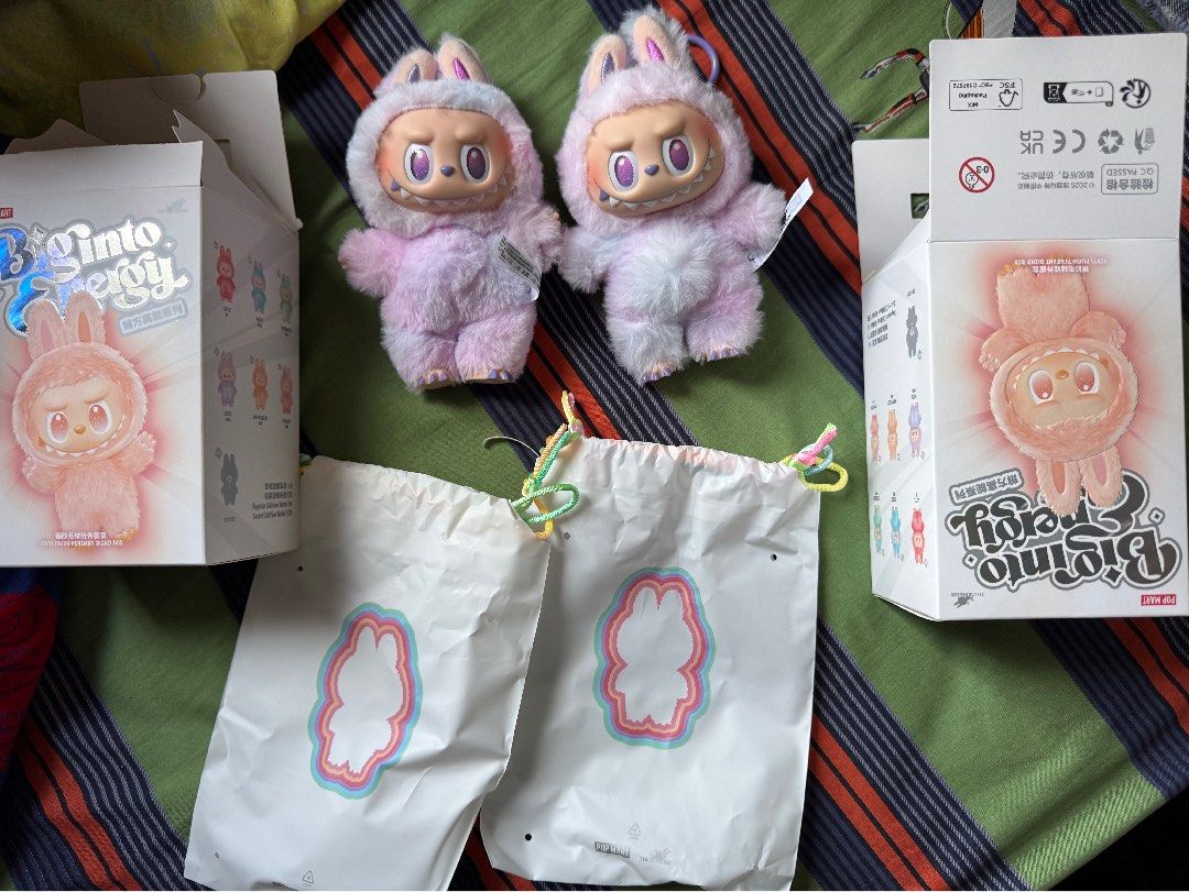 Popmart Labubu 前方高能3.0 幸運Luck , 興趣及遊戲, 玩具& 遊戲