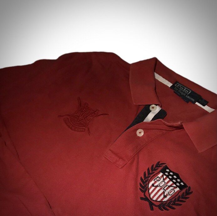 Ralph Lauren Vintage sleeve (Category: Tshirts & Polo Shirts ) located in Manila. Submitted by z_ware (Listing ID 1391924186, Image 1). Description: -item is not thrifted -authentic -8.8/10 color rate -19w 30-31L -can do slight offer -can ship agad -no COD.