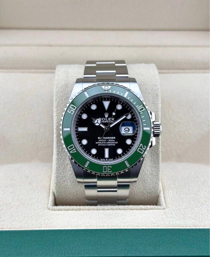 Rolex Submariner Starbucks 2025 (Category: Luxury Watches) located in Quezon City. Submitted by swatchyoudoin (Listing ID 1391878183, Image 1). Description: Brandnew Open for authentication Complete set.