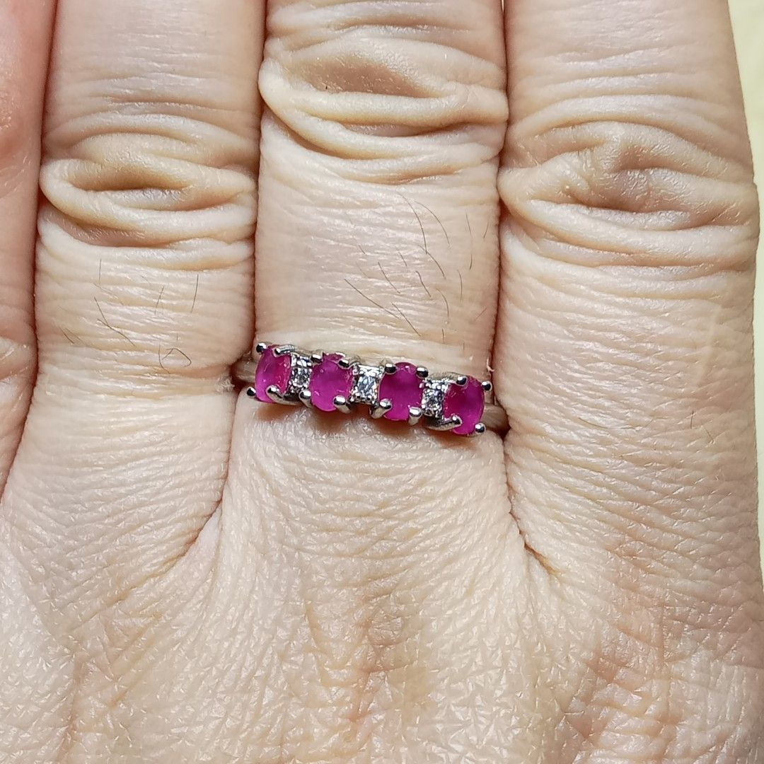 Ruby Ring 💯 % Nature Earth-Mined GemStone UV reactive (Category: Rings) located in Ozamiz City. Submitted by leovelle. (Listing ID 1391843406, Image 3). Description: Ruby Ring 💯 % Nature Earth-Mined GemStone UV reactive.